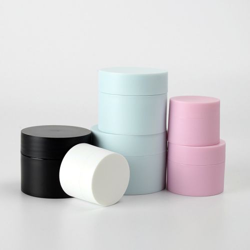 Tarro de plástico para crema PP ,de doble capa de 5ml, 10ml,15ml, 30ml, 50ml, 100ml, 150ml, 200ml y 250ml.