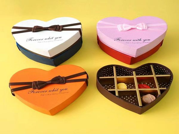 Cajas para chocolates (producto recomendado: Caja en forma de corazón SP-29)